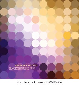 Abstract dotted colorfully background, vector editable eps 8