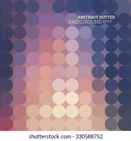 Abstract dotted colorfully background, vector editable eps 8