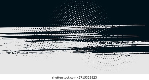 Diseño de fondo sucio y angustiado salpicado abstracto. Deporte grunge