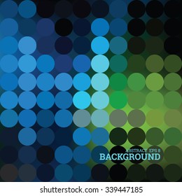 Abstract dotted dream lights background, editable vector eps 8