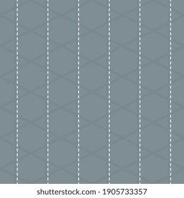 Abstract dotted geometric line shape motif pattern ultimate grey background. Stylish endless simple geo manly fabric desing. Duotone grunge allover print block digital wallpaper high resolution image.