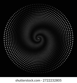 Fondo geométrico punteado Abstractas, efecto visual artístico