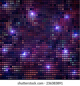 Abstract dotted glittering background