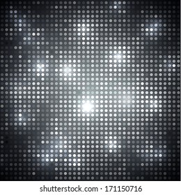Abstract dotted glittering background - eps10