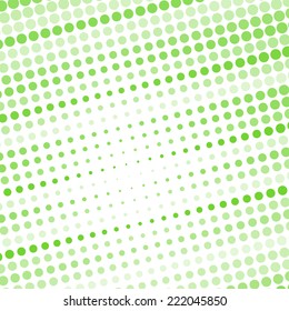 Abstrakte, gepunktete grüne Hintergrund-Textur