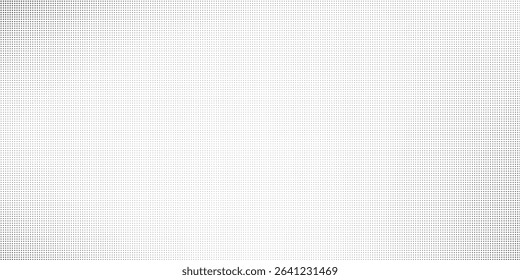 Abstract dotted grid seamless pattern for bullet journal. Black point texture modern art