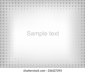 Abstract dotted halftone background
