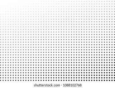 Abstract Dotted Halftone Background. Distressed Modern Backdrop. Gradient Overlay. Fade Texture. Vector illustration