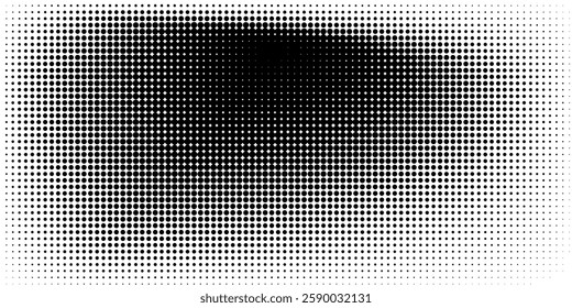 Abstract dotted halftone background. Grainy gradient texture background with dots. Noise Stipple pointillism pattern. Sand  grain  grunge stipple effect. Abstract texture