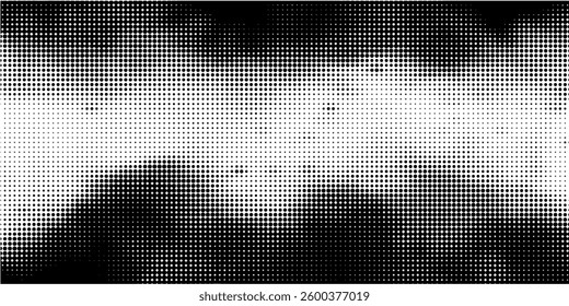 Abstract dotted halftone background. Grainy gradient texture background with dots. Noise Stipple pointillism pattern. Sand  grain  grunge stipple effect. 