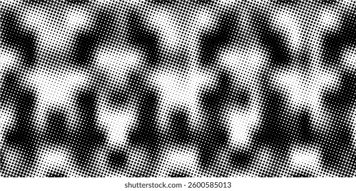 Abstract dotted halftone background. Grainy gradient texture background with dots. Noise Stipple pointillism pattern. Sand  grain  grunge stipple effect.