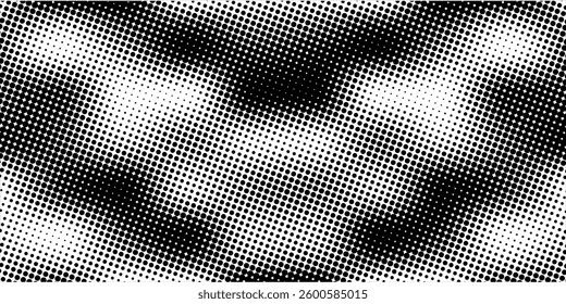 Abstract dotted halftone background. Grainy gradient texture background with dots. Noise Stipple pointillism pattern. Sand  grain  grunge stipple effect.