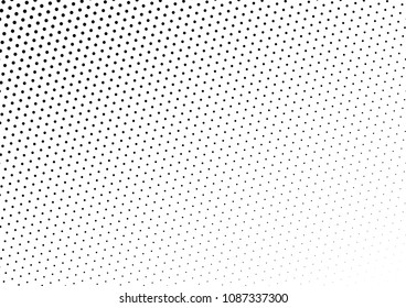 Abstract Dotted Halftone Background. Modern Backdrop. Dots Overlay. Grunge Distressed Pattern. Vector illustration