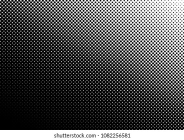 Abstract Dotted Halftone Background. Monochrome Texture. Modern Pop-art Overlay. Points Backdrop. Vector illustration