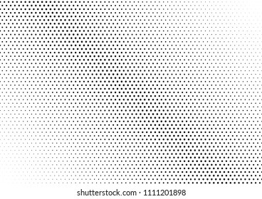 Abstract Dotted Halftone Background. Vintage Texture. Pop-art Distressed Pattern. Monochrome Fade Overlay. Vector illustration