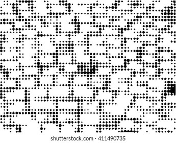 Abstract dotted halftone. Cobblestone paving texture background