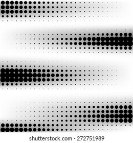 Abstract Dotted Halftone Effect Dotted Background Stock Vector (Royalty ...