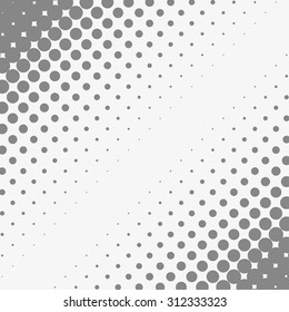 Abstract dotted halftone effect vector background