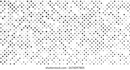Abstract dotted halftone gradient texture. Vanishing polka dot background simple design art