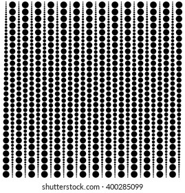 Abstract dotted (halftone) pattern