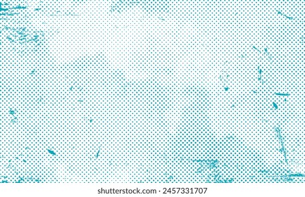 Abstract Dotted Halftone Retro Pop Art Paper Print Texture Vector Overlay Filter with Transparent Background EPS PNG