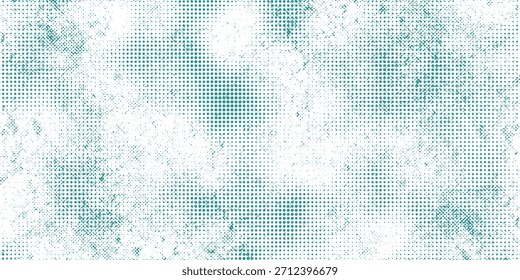 Abstract Dotted Halftone Retro Pop Art Paper Print Texture Vector Overlay Filter with Transparent Background eps10