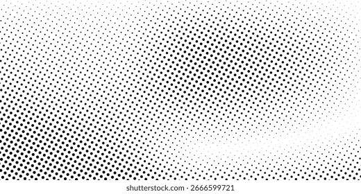 Abstractas fondo de Plantilla de semitono punteado. Elemento de diseño de gradiente punteado de arte Pop. 