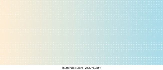 Abstract dotted halftone wave, business background. Curved dots plane symbolized movement, flow motion.