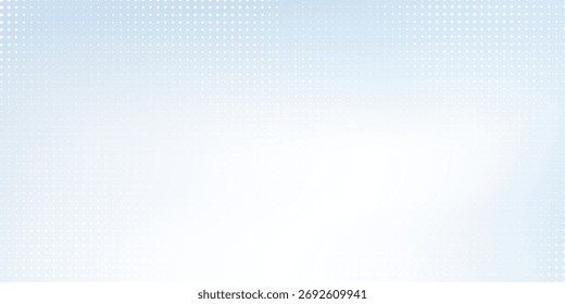 Abstract dotted light blue background with sheer waves. Halftone pattern illustration on white in 4k resolution. modern simple art overlap sport geometric dots line
