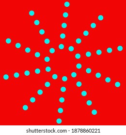Una imagen abstracta de fondo de forma de rayas de línea punteada.