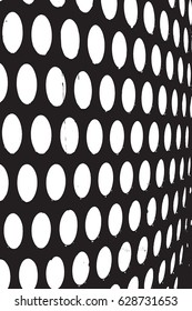Abstract dotted overlay grunge texture. Empty distress background. EPS10 vector.