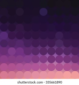 Abstract dotted purple color background, editable vector, eps 8