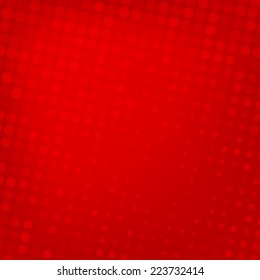 Abstract dotted red background texture