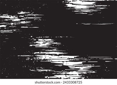 Efecto Vintage Grunge Blanco Y Negro Textura Vectorial Urbana
