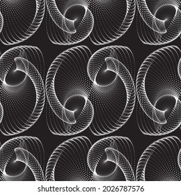 Abstract dotted seamless background. Noise structure with dots. Vector image