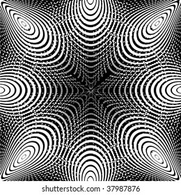 abstract dotted swirl illustration