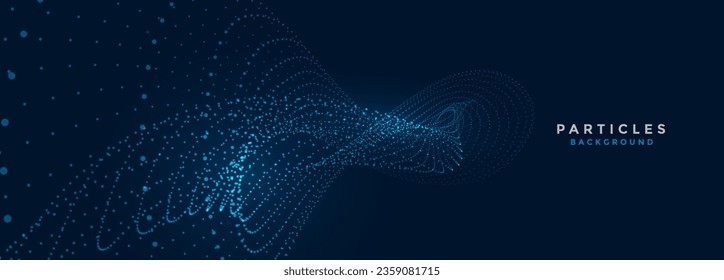 abstract dotted techno web futuristic background for technology innovation vector