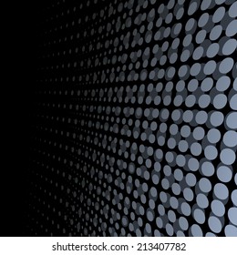 Abstract dotted vector background
