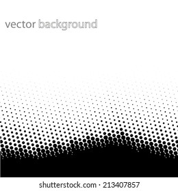 Abstract dotted vector background