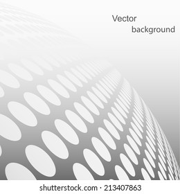 Abstract dotted vector background