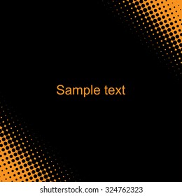 Abstract dotted vector background