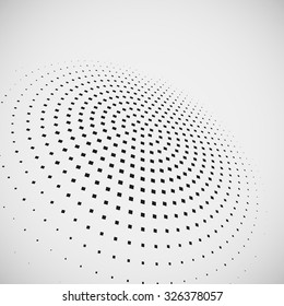 Abstract dotted vector background