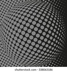 Abstract dotted vector background