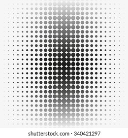 Abstract dotted vector background