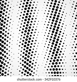 Abstract dotted vector background