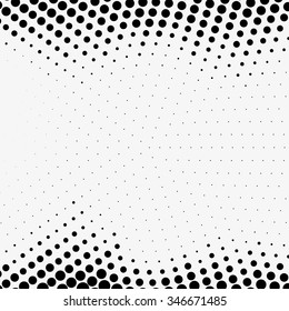 Abstract dotted vector background
