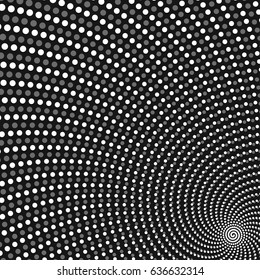 Abstract dotted vector background.