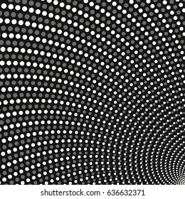 Abstract dotted vector background.