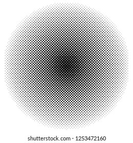 Fondo vector de puntos abstracto. Efecto de semitono 10