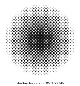 Abstract dotted vector background. Halftone effect. Abstract design element set consisting of points for your design project and decoration. Vector Illustration